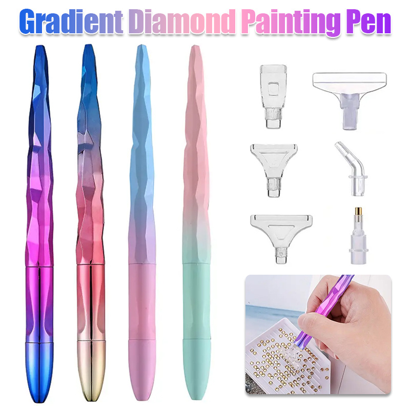 Resin Art Pen - Set Pena Lukis Berlian Gradien dengan