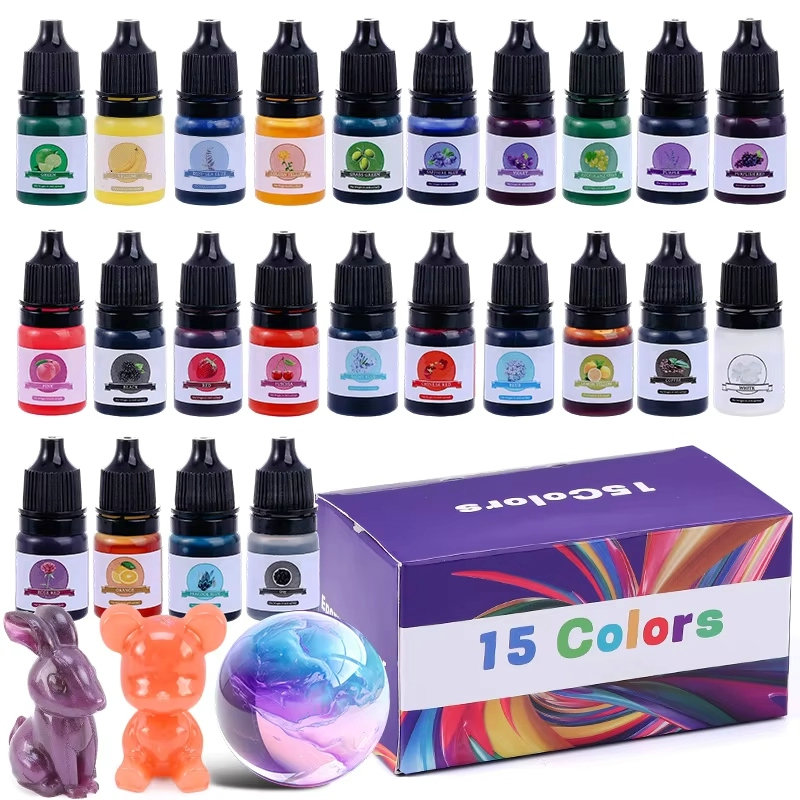 Resin Art Pen - Pigmen Warna Resin Epoksi 24 Warna