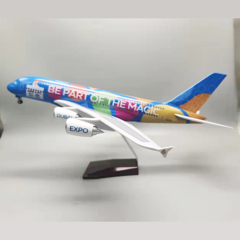 Resin Art Alphabet - Skala 1:160 46Cm Model Pesawat 380