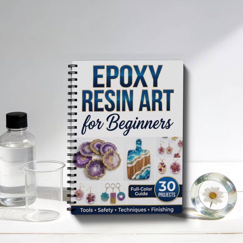 Resin Art Guide Free - Panduan Pembuatan Kerajinan Resin Epoksi untuk