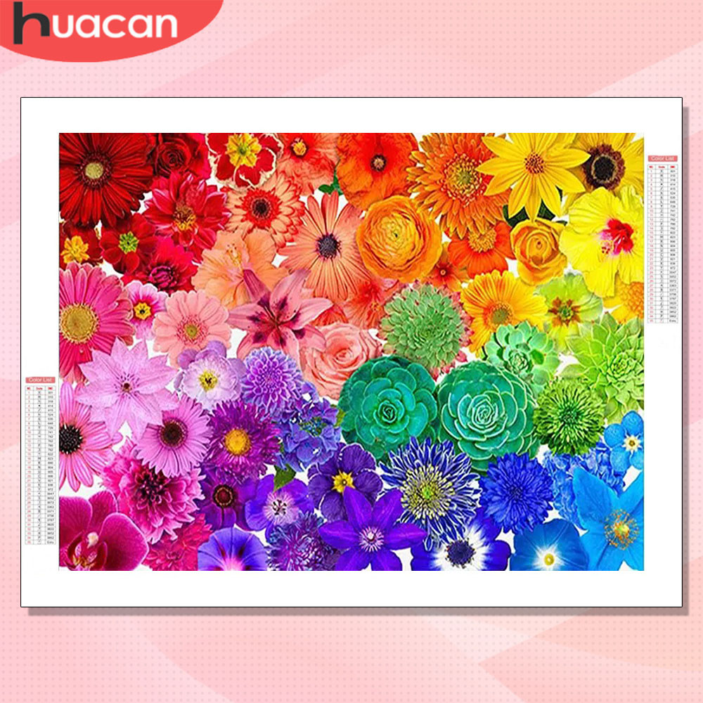 Resin Art With Rose - HUACAN Diamond Art Kits Bunga Mawar