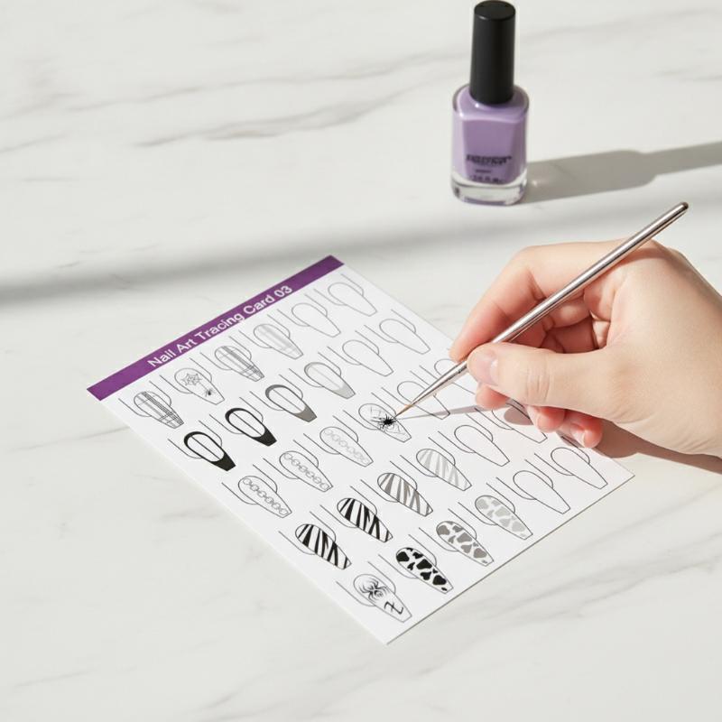 Resin Art Guide Free - 10 Buah Kertas Latihan Garis Seni