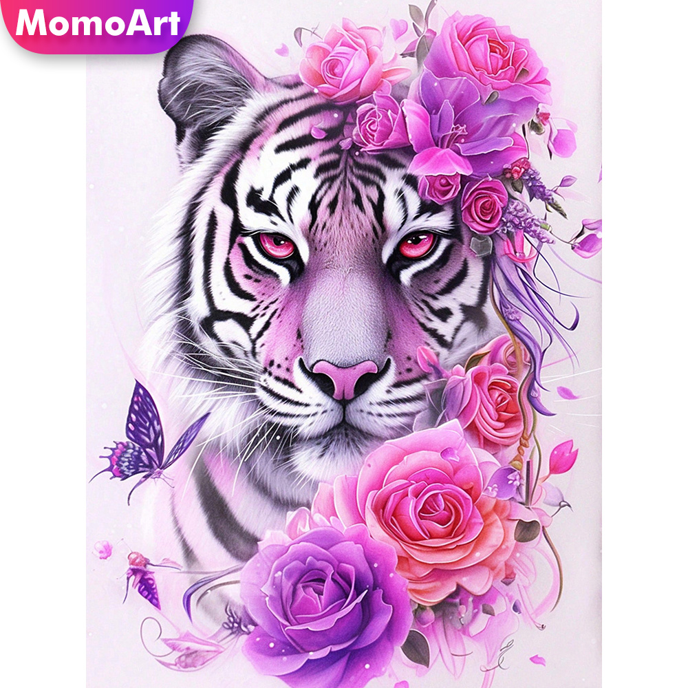 Resin Art With Rose - Momoart Produk Baru Lukisan Berlian Imitasi