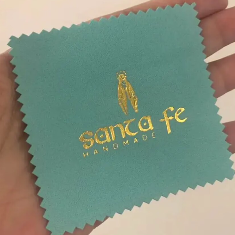 Resin Art Logo - 100pcs Emboss Custom LOGO 8*8cm Kantong