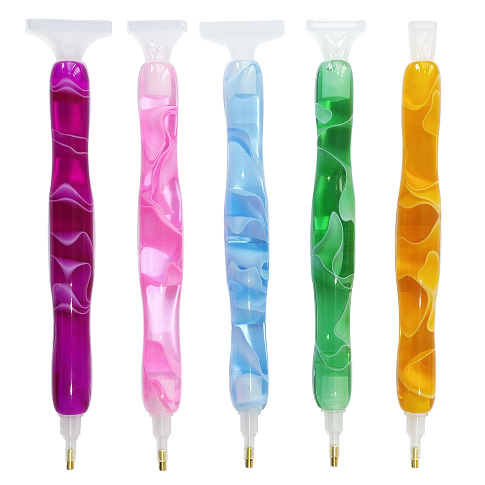 Resin Art Pen - Pena Lukis Berlian Resin Warna-warni dengan
