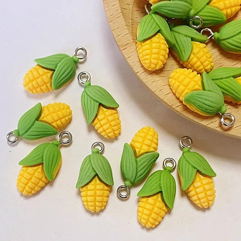 20 Buah Liontin Resin Sayuran  - Resin Art Pendant ulasan dan harga