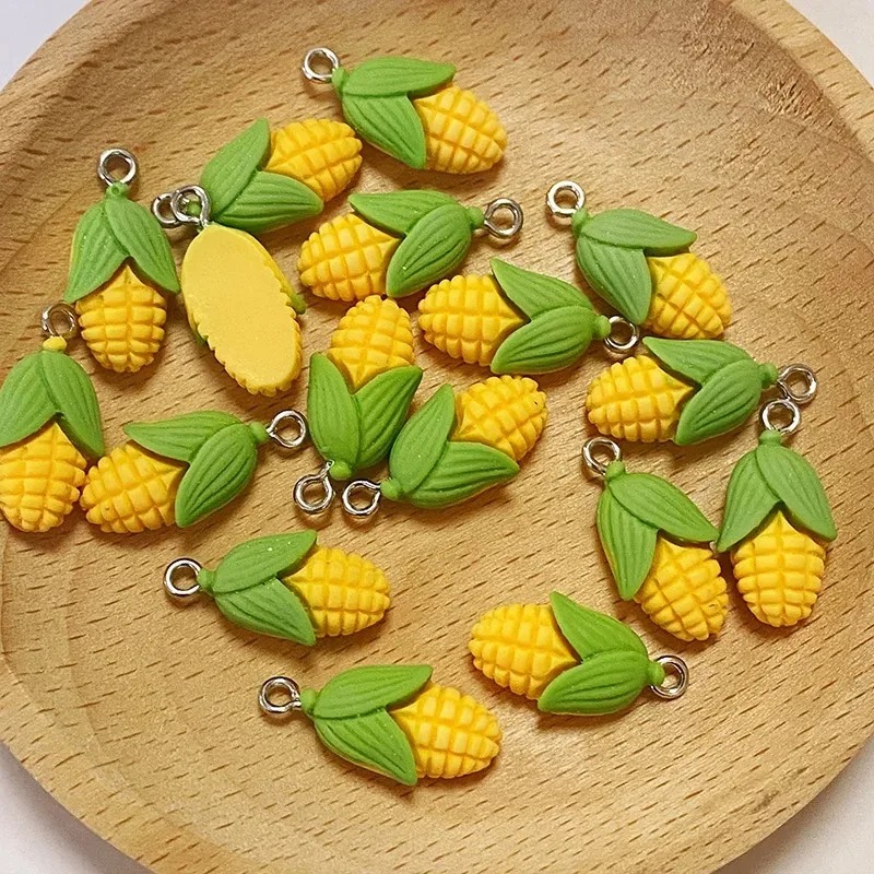 20 Buah Liontin Resin Sayuran  - Resin Art Pendant ulasan dan harga