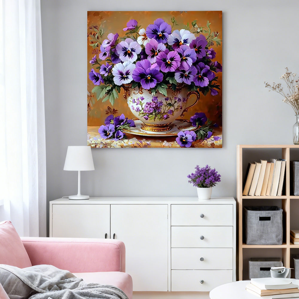 HUACAN 5D Diamond Mosaic Lukis - Resin Art With Rose ulasan dan harga