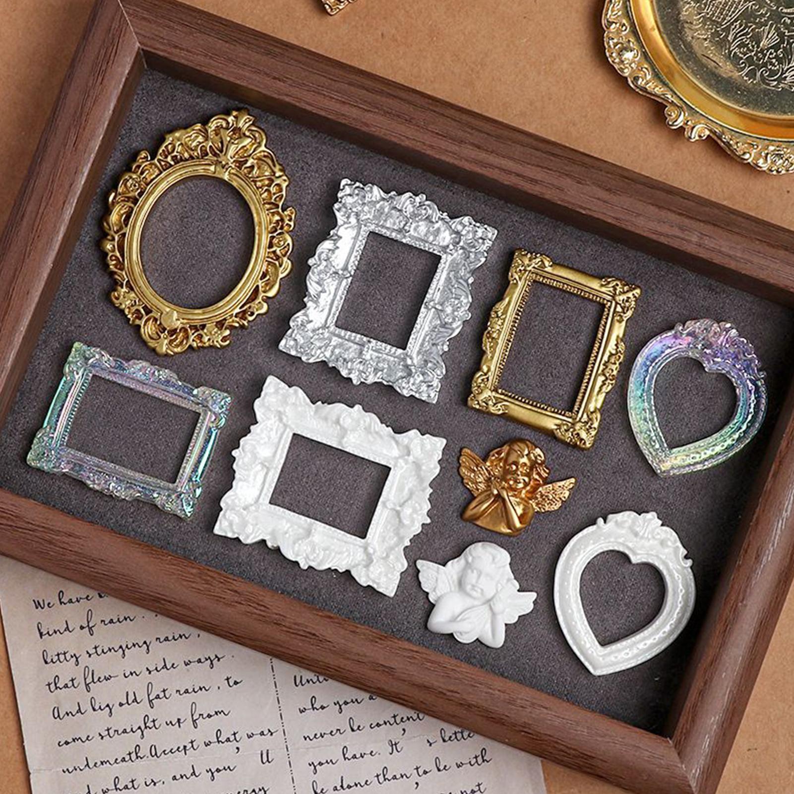 9 Buah Aksesori Dekorasi Bingk - Resin Art Frame ulasan dan harga