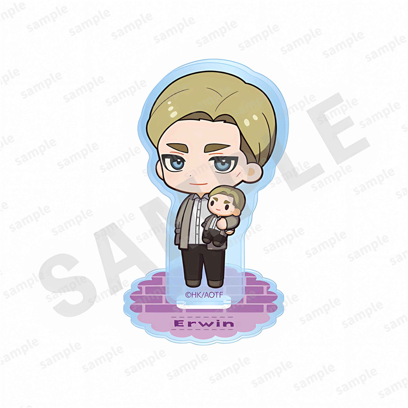 Attack on Titan Versi Q Chibi  - Resin Art Hanging ulasan dan harga