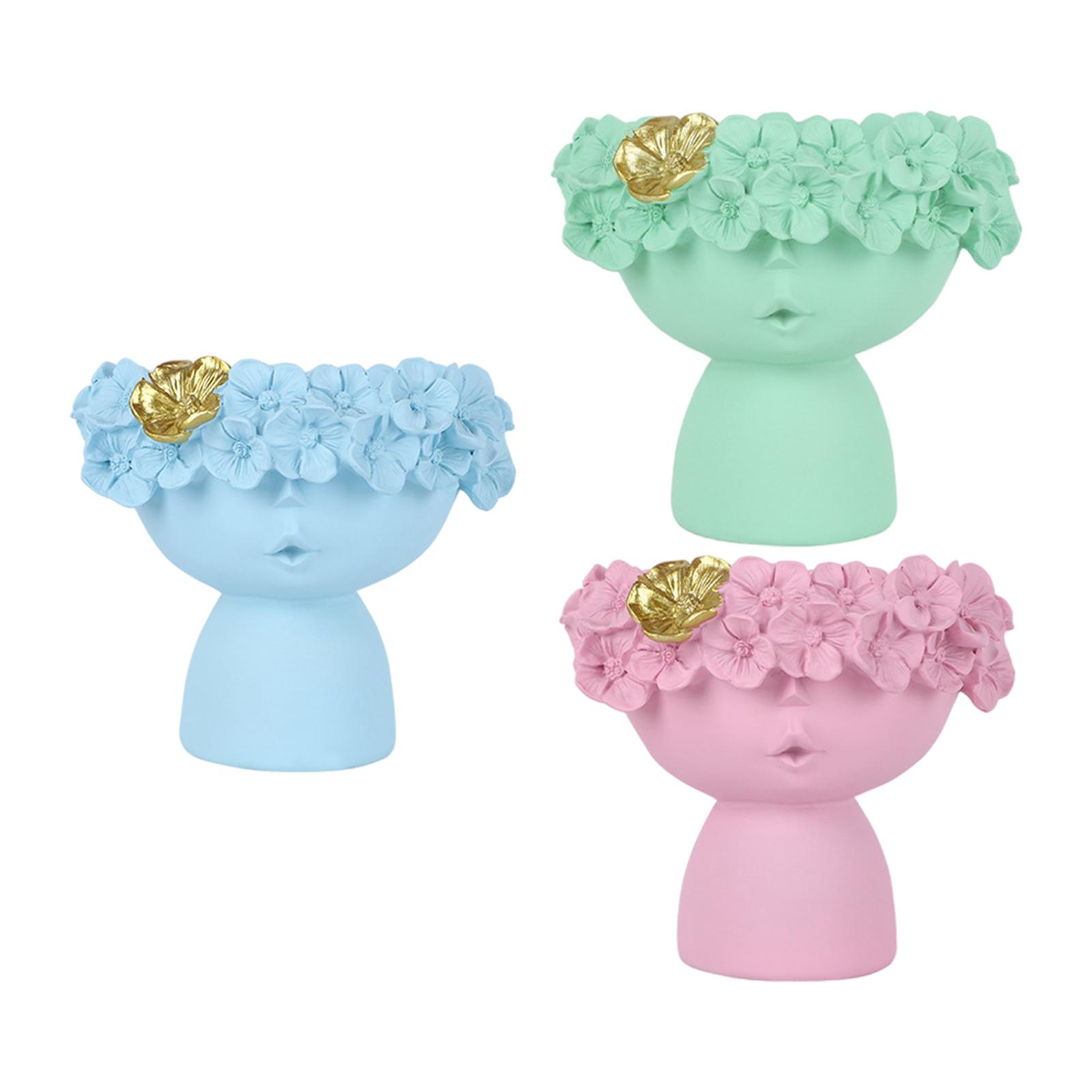 Vas Keramik Kreatif Berbentuk  - Resin Art Table Top ulasan dan harga