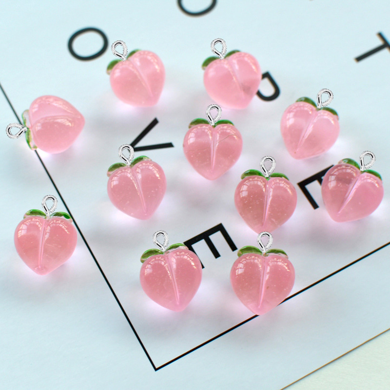 10 Buah Liontin Resin Datar Tr - Resin Art Engagement ulasan dan harga