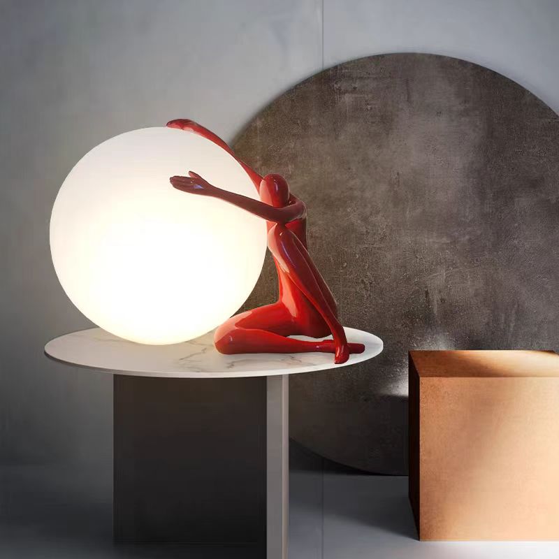 Lampu Lantai Seni Nordik Abstr - Resin Art Floor ulasan dan harga