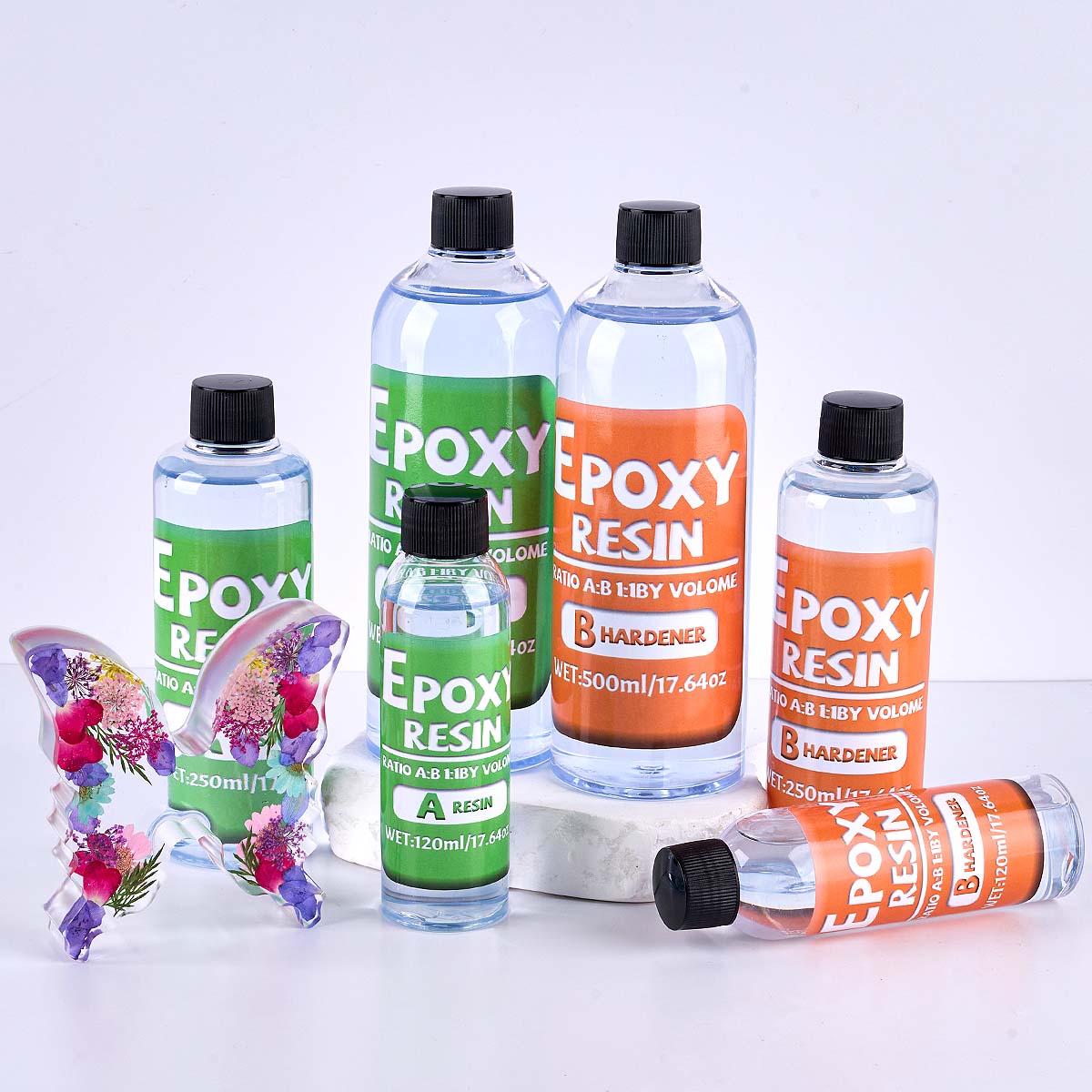 Kit Resin Epoksi Rasio 1:1 Ant - Resin Art Ratio ulasan dan harga