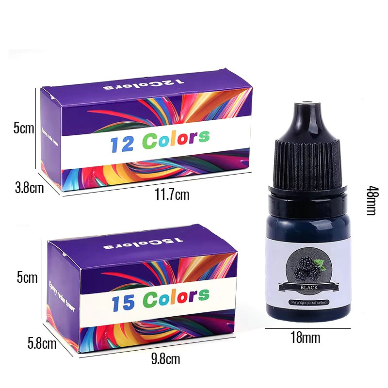 Pigmen Warna Resin Epoksi 24 W - Resin Art Pen ulasan dan harga