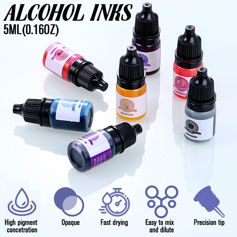 Pigmen Warna Resin Epoksi 24 W - Resin Art Pen ulasan dan harga