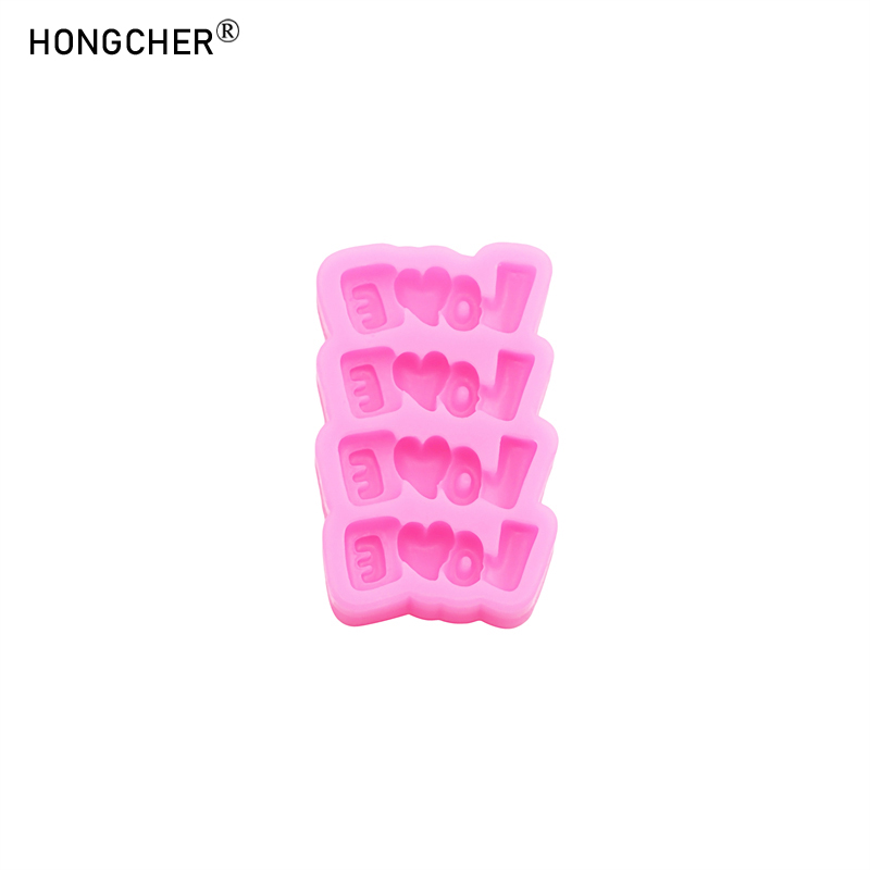 Cetakan Silikon Huruf LOVE unt - Resin Art Alphabet ulasan dan harga