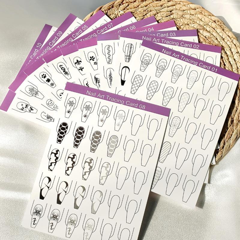 10pcs Kertas Latihan Gambar Ga - Resin Art Guide Free ulasan dan harga
