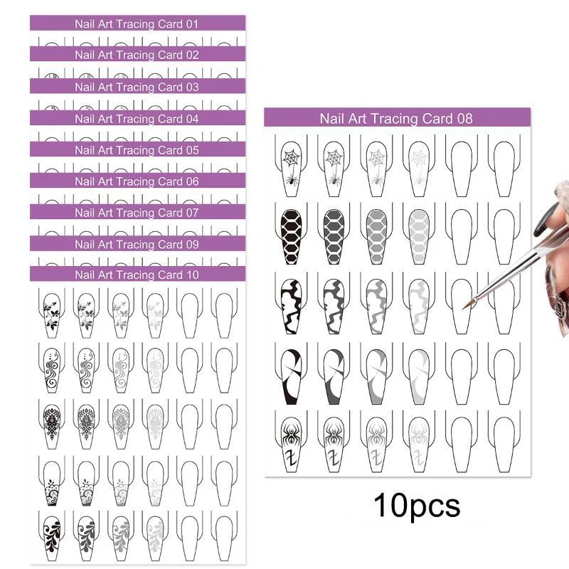 10pcs Kertas Latihan Gambar Ga - Resin Art Guide Free ulasan dan harga