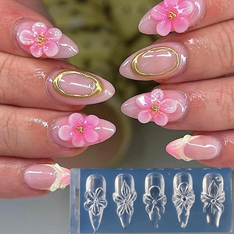 Cetakan Kuku Bunga Hibiscus 3D - Resin Art Using Flowers ulasan dan harga
