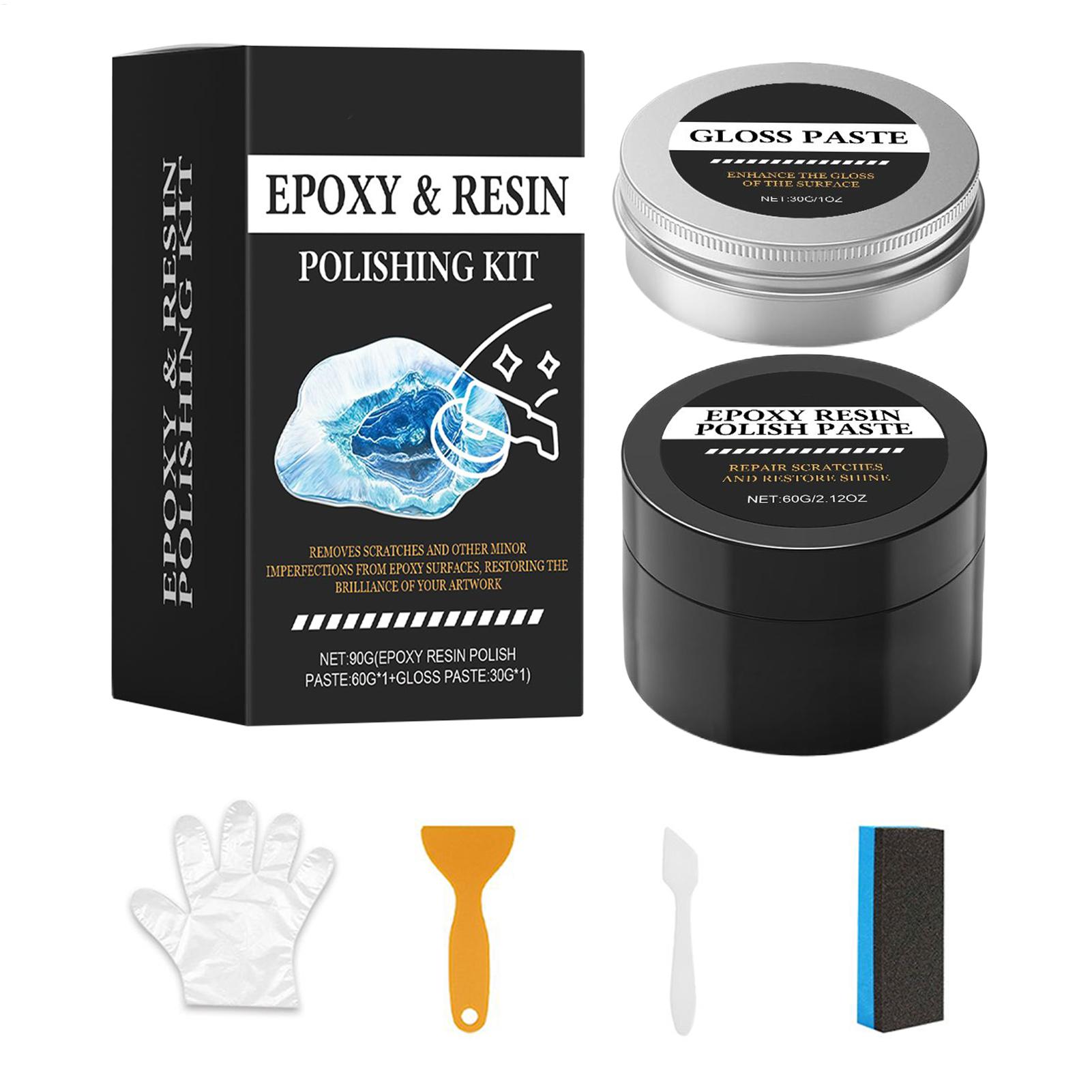 Pasta Pemoles Resin Epoksi Kil - Resin Art Kits ulasan dan harga