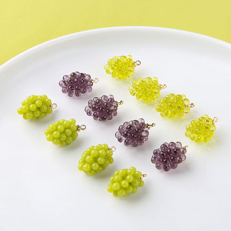 6pcs Gantungan Resin Anggur Ke - Resin Art Pendant ulasan dan harga