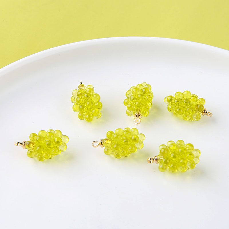 6pcs Gantungan Resin Anggur Ke - Resin Art Pendant ulasan dan harga