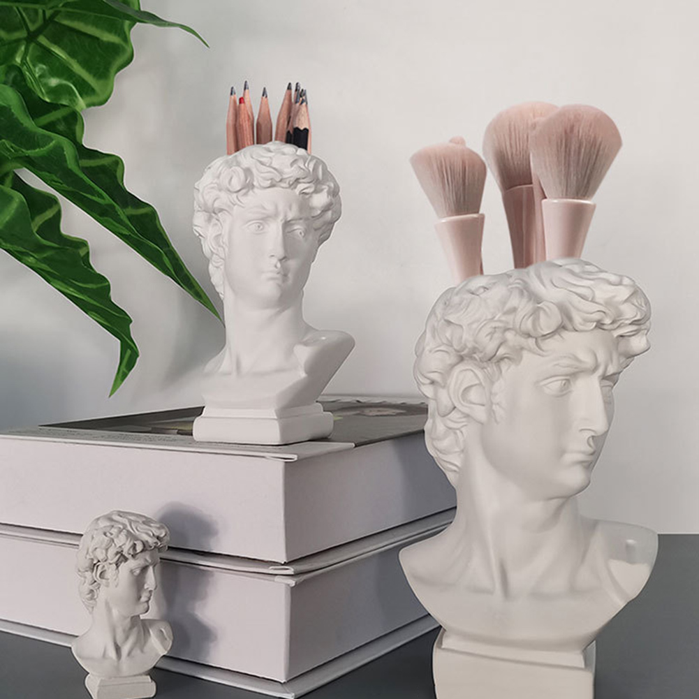 Tempat Pena Kreatif Pot Bunga  - Resin Art Pen ulasan dan harga