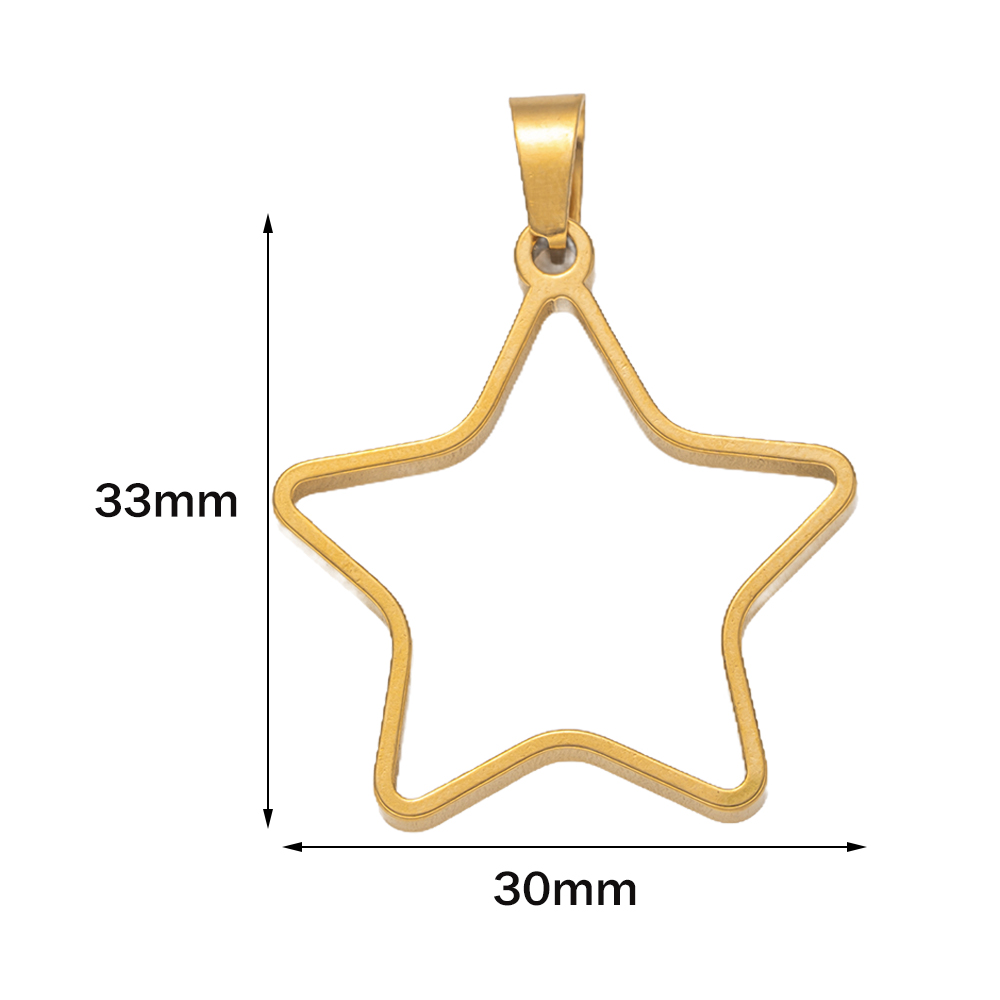 5 pcs Cetakan Resin Stainless  - Resin Art Pendant ulasan dan harga