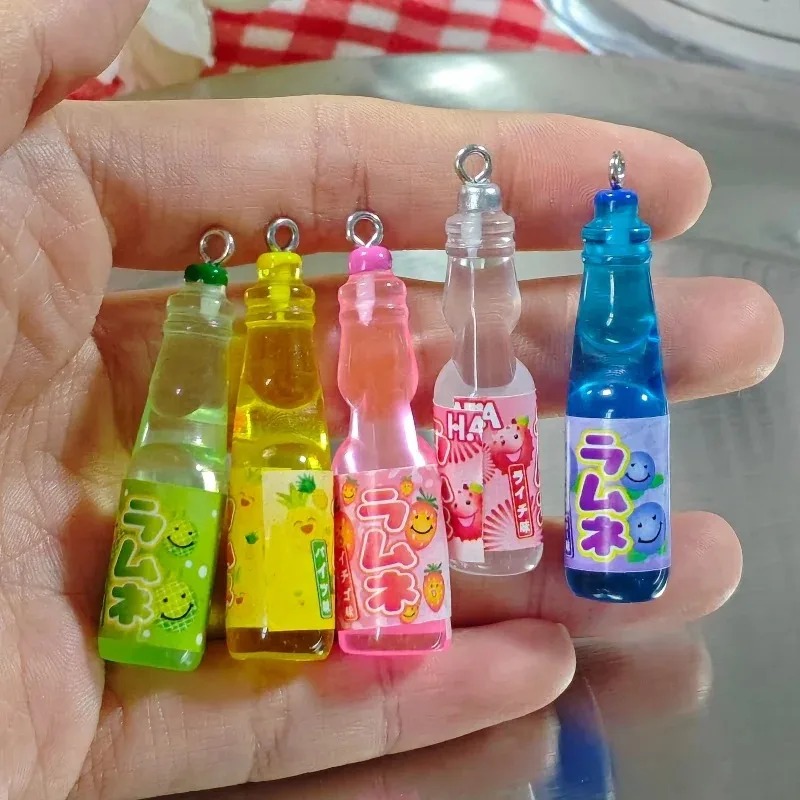 10 Buah Liontin Resin Botol So - Resin Art Engagement ulasan dan harga