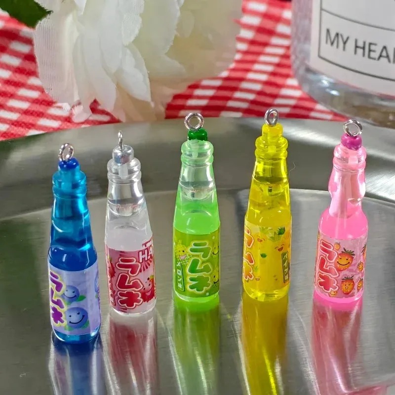 10 Buah Liontin Resin Botol So - Resin Art Engagement ulasan dan harga