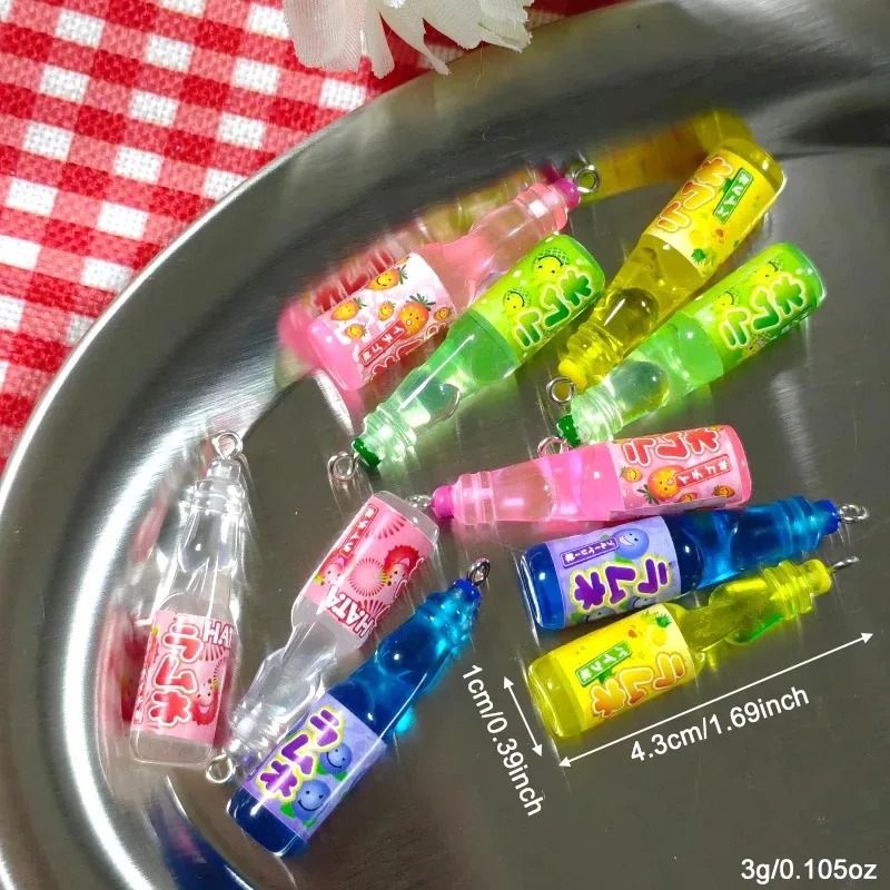 10 Buah Liontin Resin Botol So - Resin Art Engagement ulasan dan harga