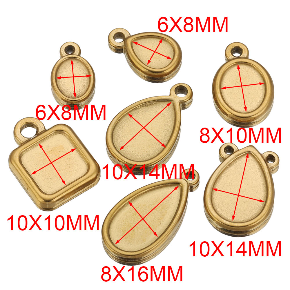 5 pcs Baki Liontin Persegi, Bu - Resin Art Pendant ulasan dan harga