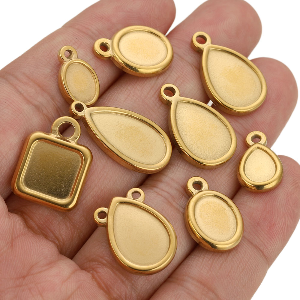 5 pcs Baki Liontin Persegi, Bu - Resin Art Pendant ulasan dan harga