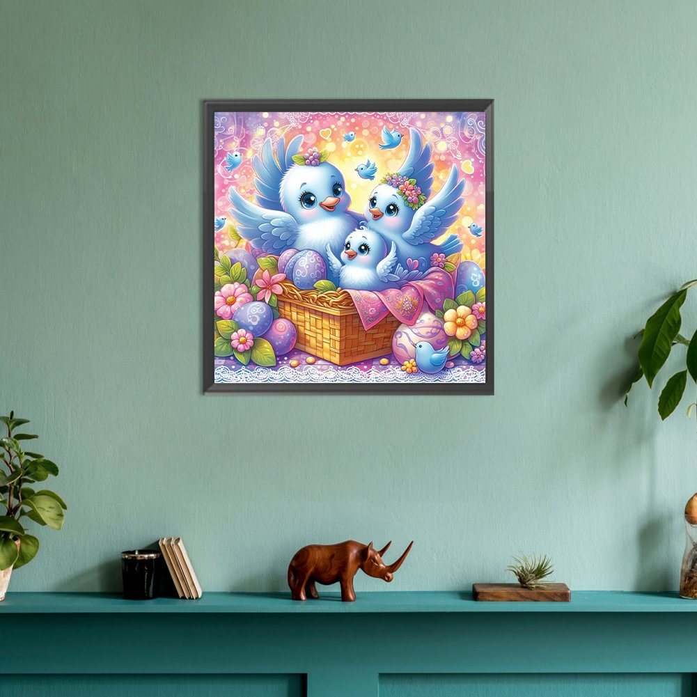 Lukisan Berlian Keluarga Natal - Resin Art Kits ulasan dan harga