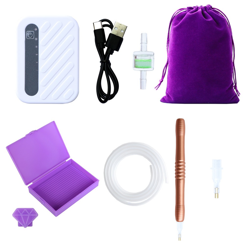 Kit Pena Lukisan Berlian Vakum - Resin Art Tray ulasan dan harga
