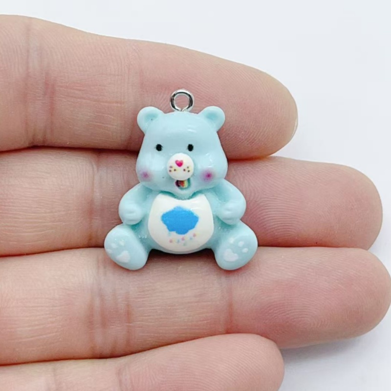 10 buah liontin pesona hewan k - Resin Art Pendant ulasan dan harga