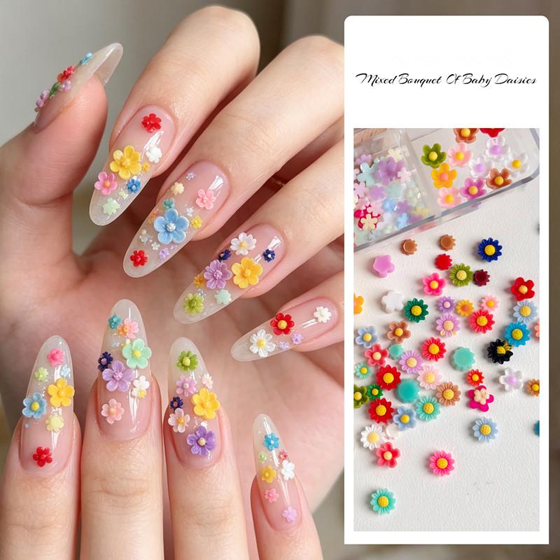 Hiasan Kuku Bunga Matahari Sum - Resin Art Using Flowers ulasan dan harga