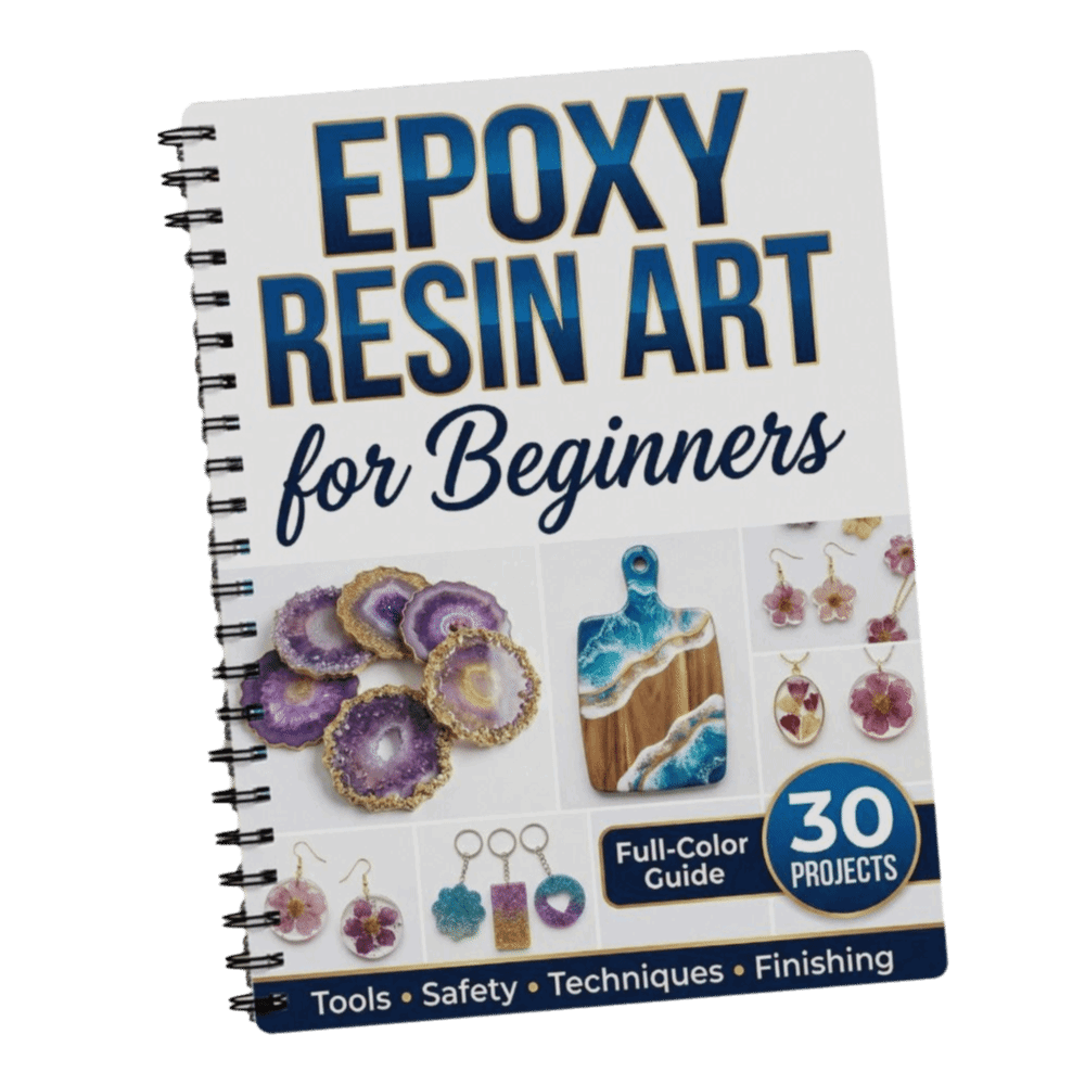 Buku Panduan Seni Resin Epoxy  - Resin Art Guide Free ulasan dan harga