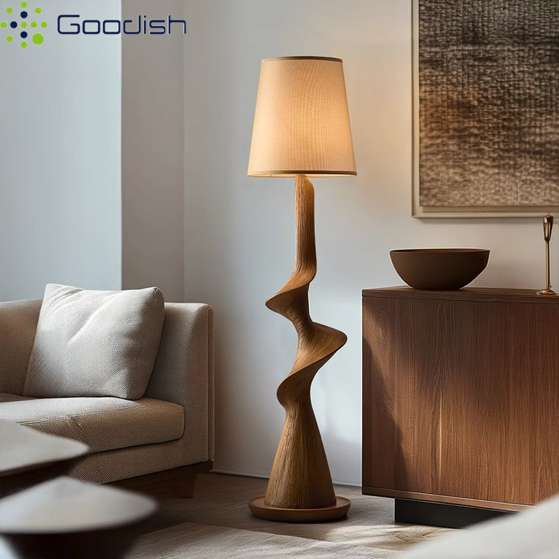 Lampu Lantai LED Kayu Lengkung - Resin Art Floor ulasan dan harga