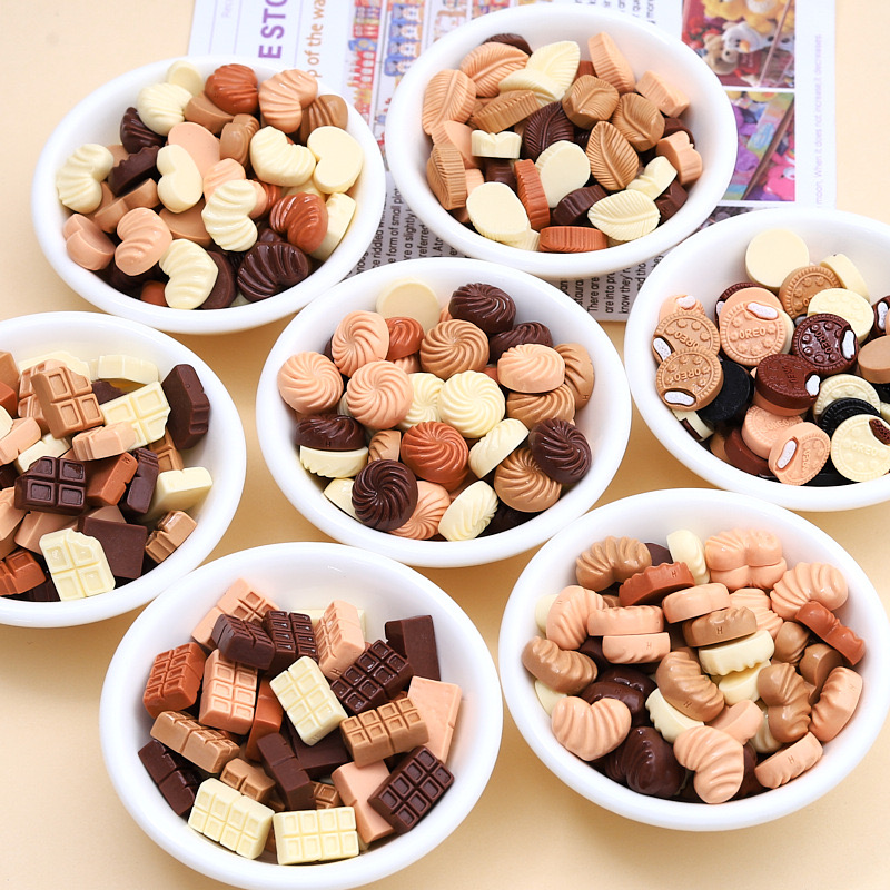 30 buah coklat simulasi kartun - Resin Art Alphabet ulasan dan harga