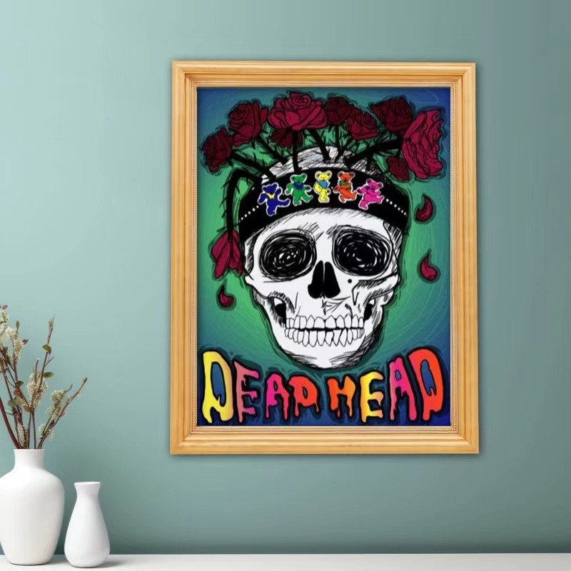 Lukisan Berlian DIY 5D Gratefu - Resin Art With Rose ulasan dan harga