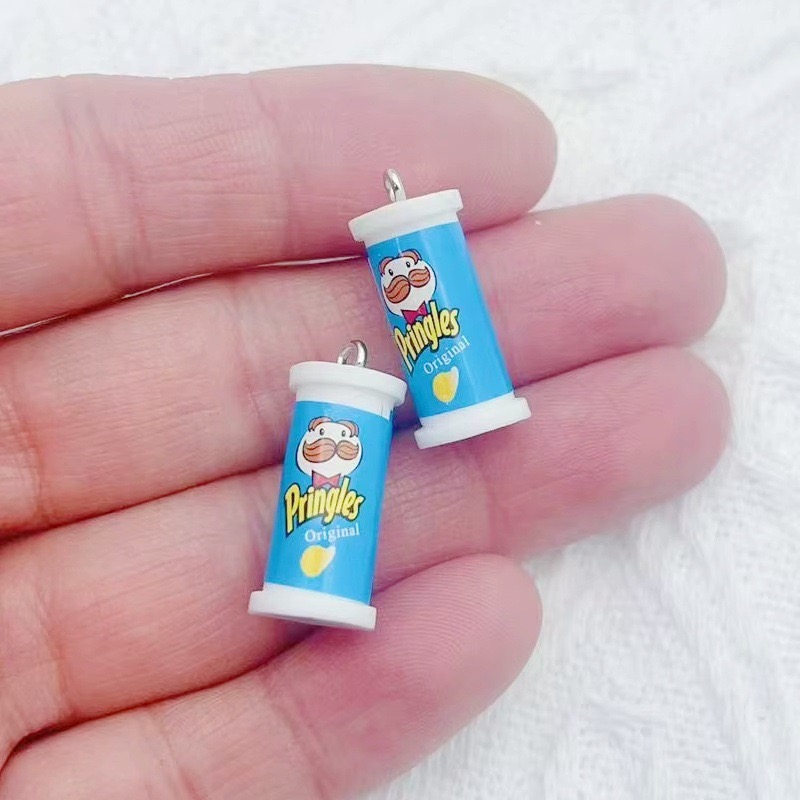 10pcs Simulasi Keranjang Kerip - Resin Art Pendant ulasan dan harga