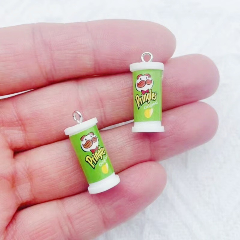 10pcs Simulasi Keranjang Kerip - Resin Art Pendant ulasan dan harga