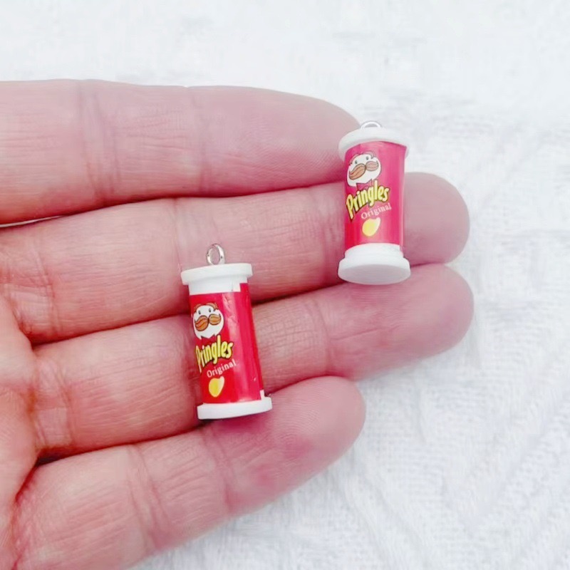 10pcs Simulasi Keranjang Kerip - Resin Art Pendant ulasan dan harga