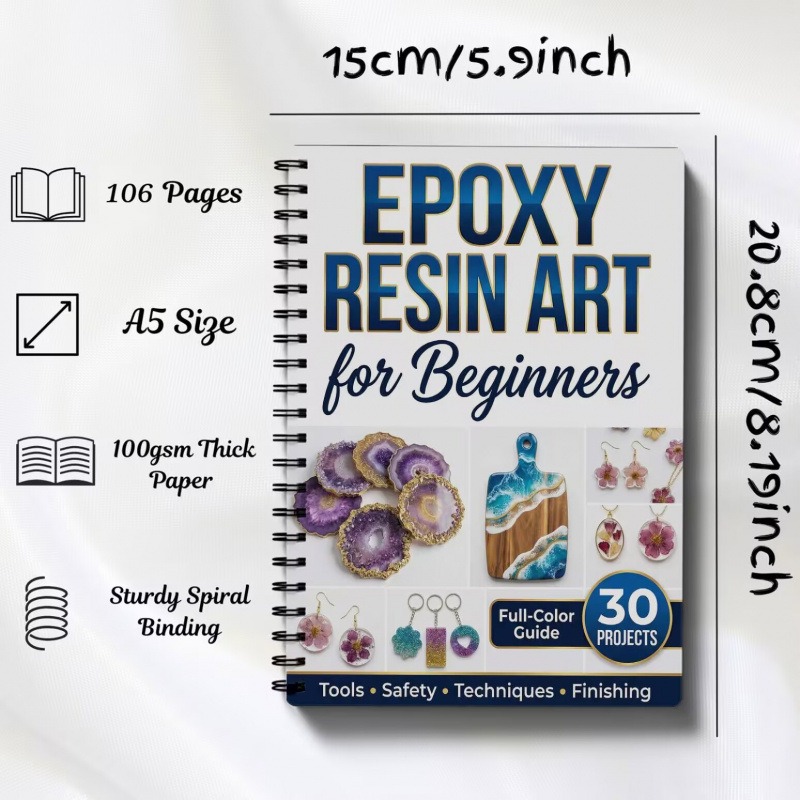 Panduan Pembuatan Kerajinan Re - Resin Art Guide Free ulasan dan harga