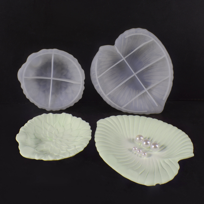 Cetakan Piring Daun DIY Semen  - Resin Art Tray ulasan dan harga
