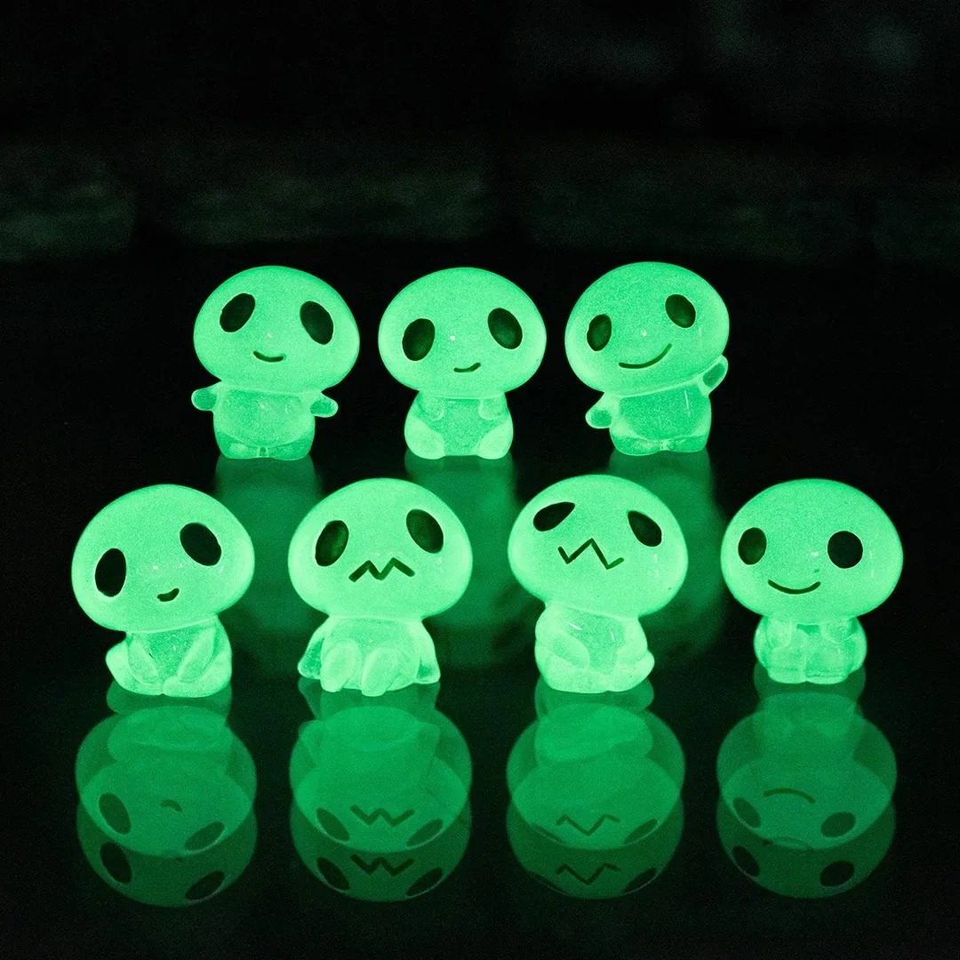 7 Buah Liontin Resin Alien Men - Resin Art Pendant ulasan dan harga
