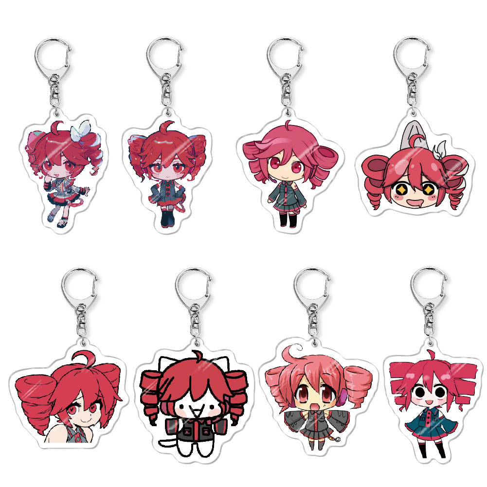 Kasane Teto ‌   Gantungan Kunc - Resin Art Hanging ulasan dan harga
