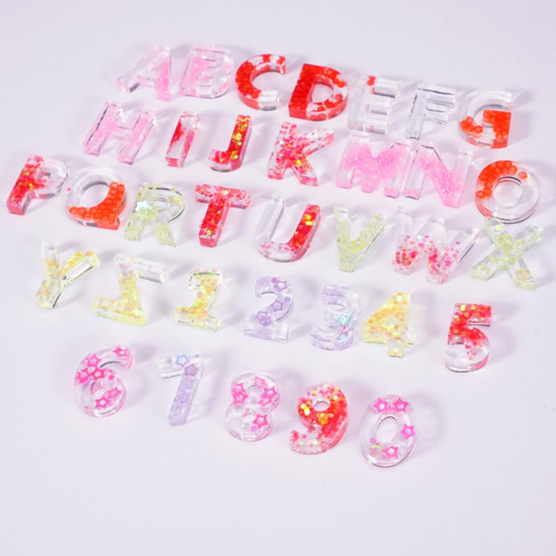 Rumah DIY Dekorasi 1 Buah Kris - Resin Art Alphabet ulasan dan harga